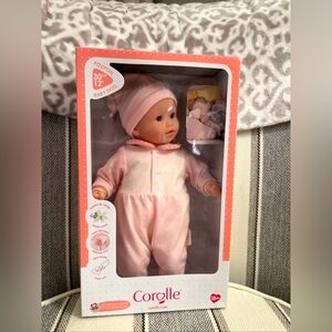Corolle Bébé Calin Charming Pastel - 12" Soft Baby Doll with Vanilla Scent, Pink
